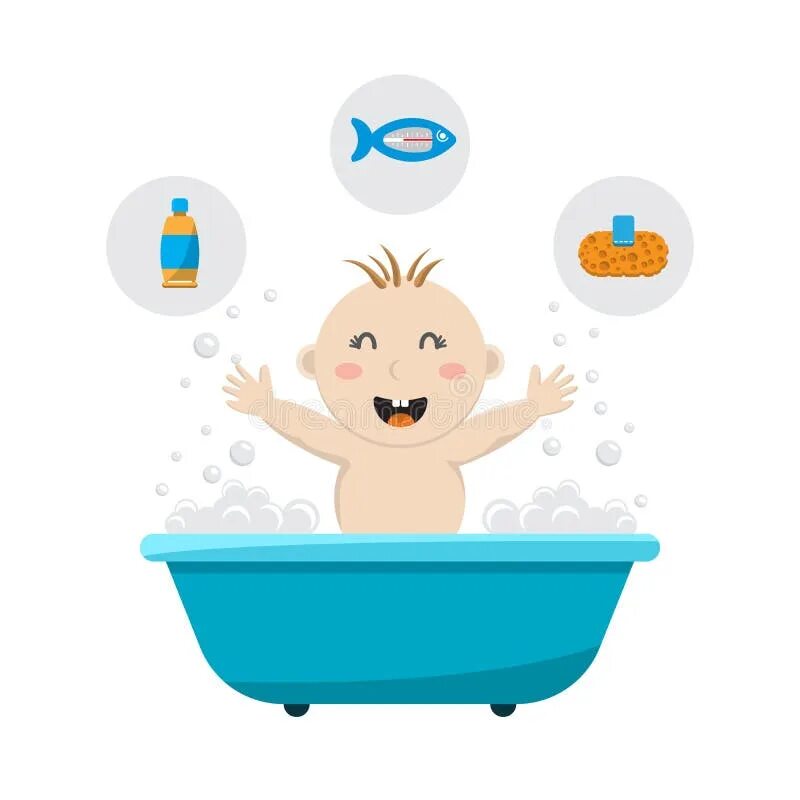 Дети купаются в ванной. Малыш купается. Картинка ванной для детей. Ребенок в ванной вектор.