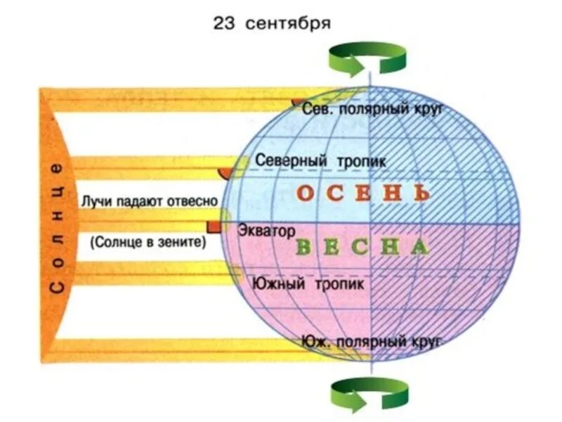 На экваторе солнце находится в зените. Положение солнца 23 сентября. солнце в зените на экваторе. солнце в зените в день равноденствия. расположение солнца на экваторе.