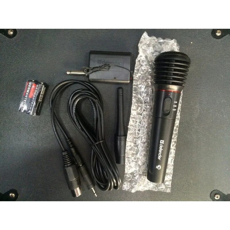 Defender купить микрофоны. Микрофон Defender mic142 беспроводной. Микрофон Defender Mic-142. Микрофон Defender Mik-142 8-9мвт 600ом 1. Микрофон Defender mici155 (2 радиомикрофона)64155.