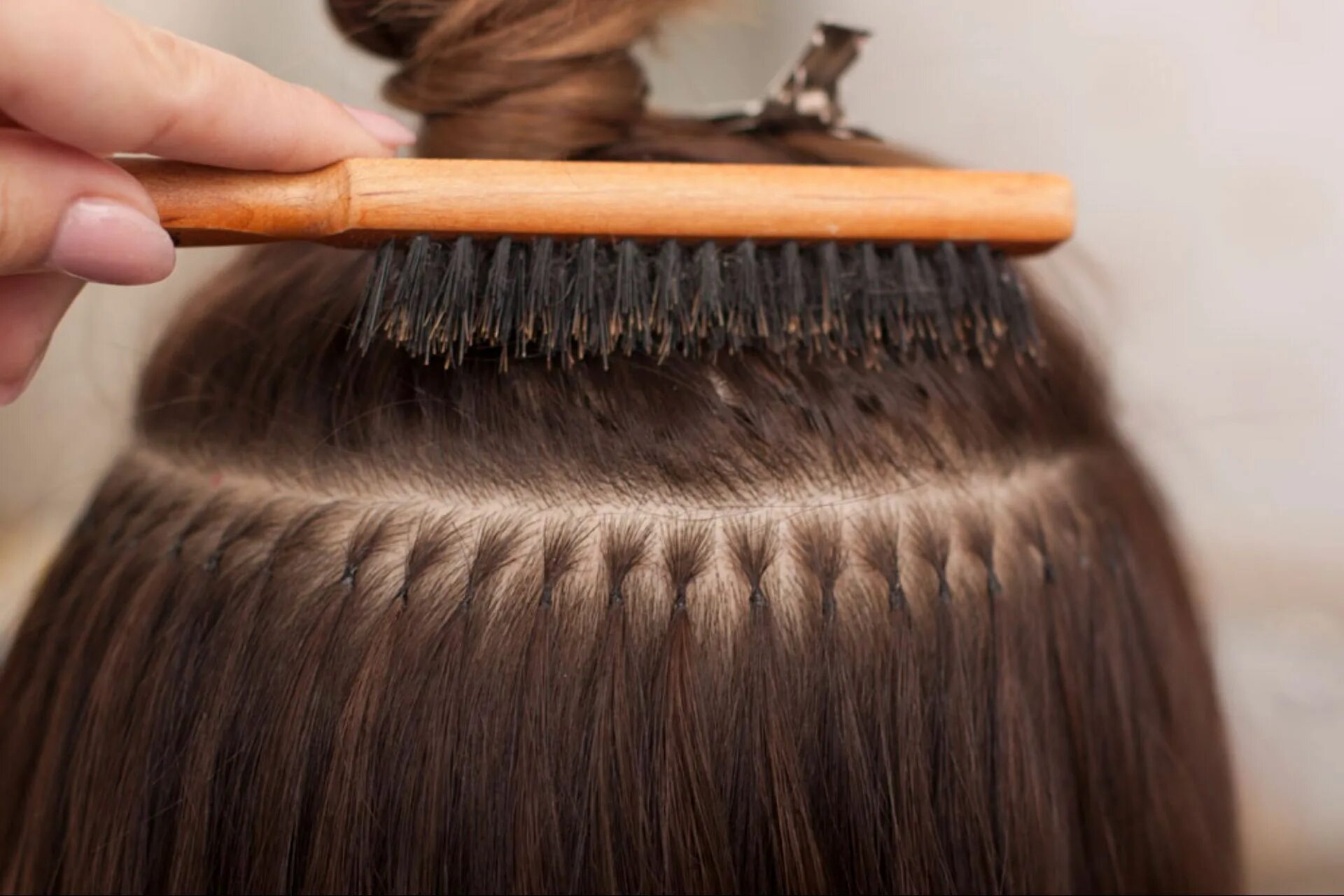 Как мыть нарощенные волосы на капсулах