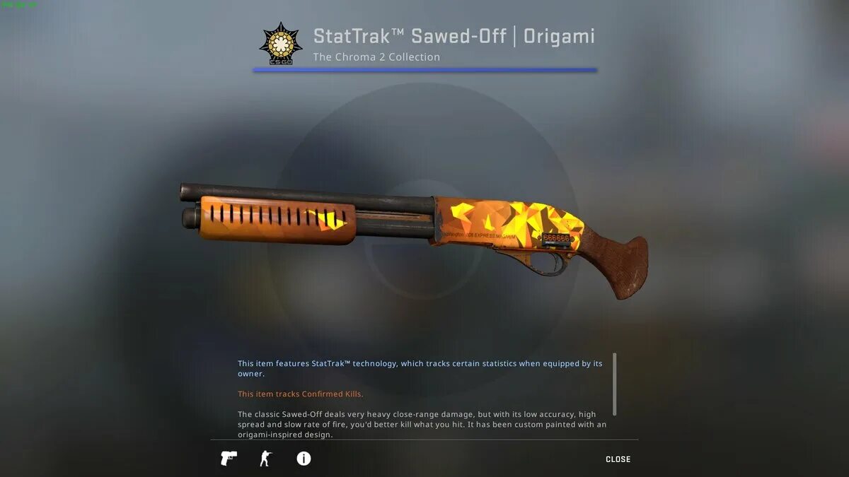 Saving off. Stattrak sawed-off моррис. савед офф оригами. sawed off в центре внимания. дробовик оригами в cs go.