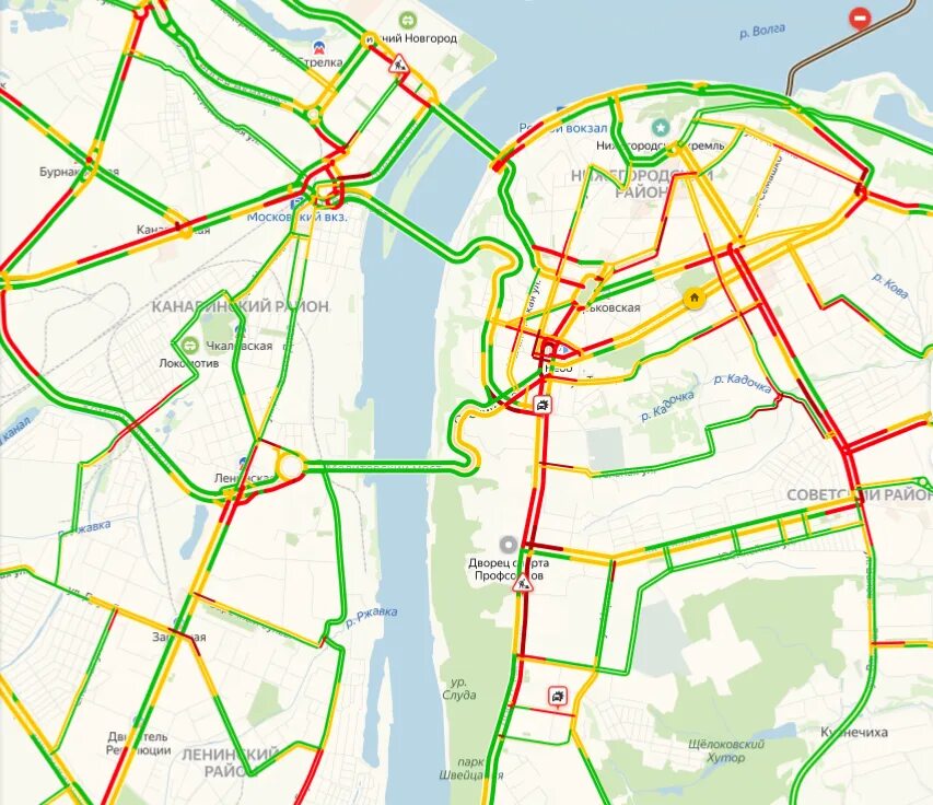 Пробки Нижний Новгород Автозаводский район. Пробки Нижний. Пробки н Новгород. Пробки нижний новгород сегодня