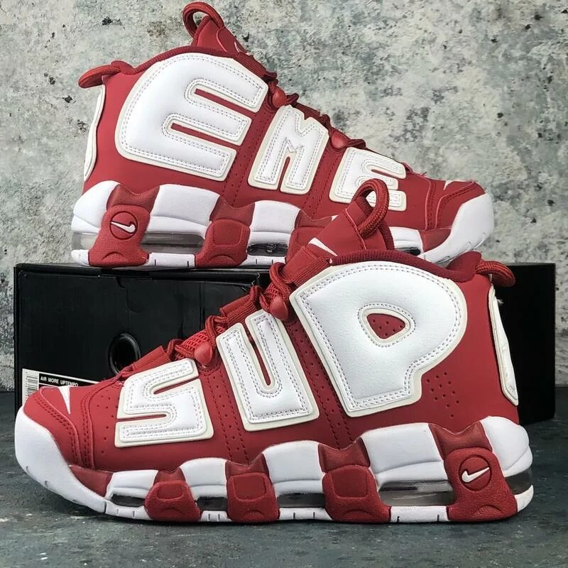 Кроссовки найк Air more Uptempo. Кроссовки Nike Air more Uptempo x Supreme. Nike Air more Uptempo мужские.