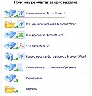 Отсканировать в ворд