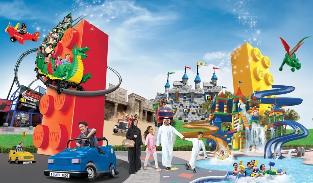 Леголенд дубай отзывы. Парк Леголенд в Дубае. · Dubai Parks & Resorts – Bollywood Parks Dubai, Motiongate Dubai и Legoland.