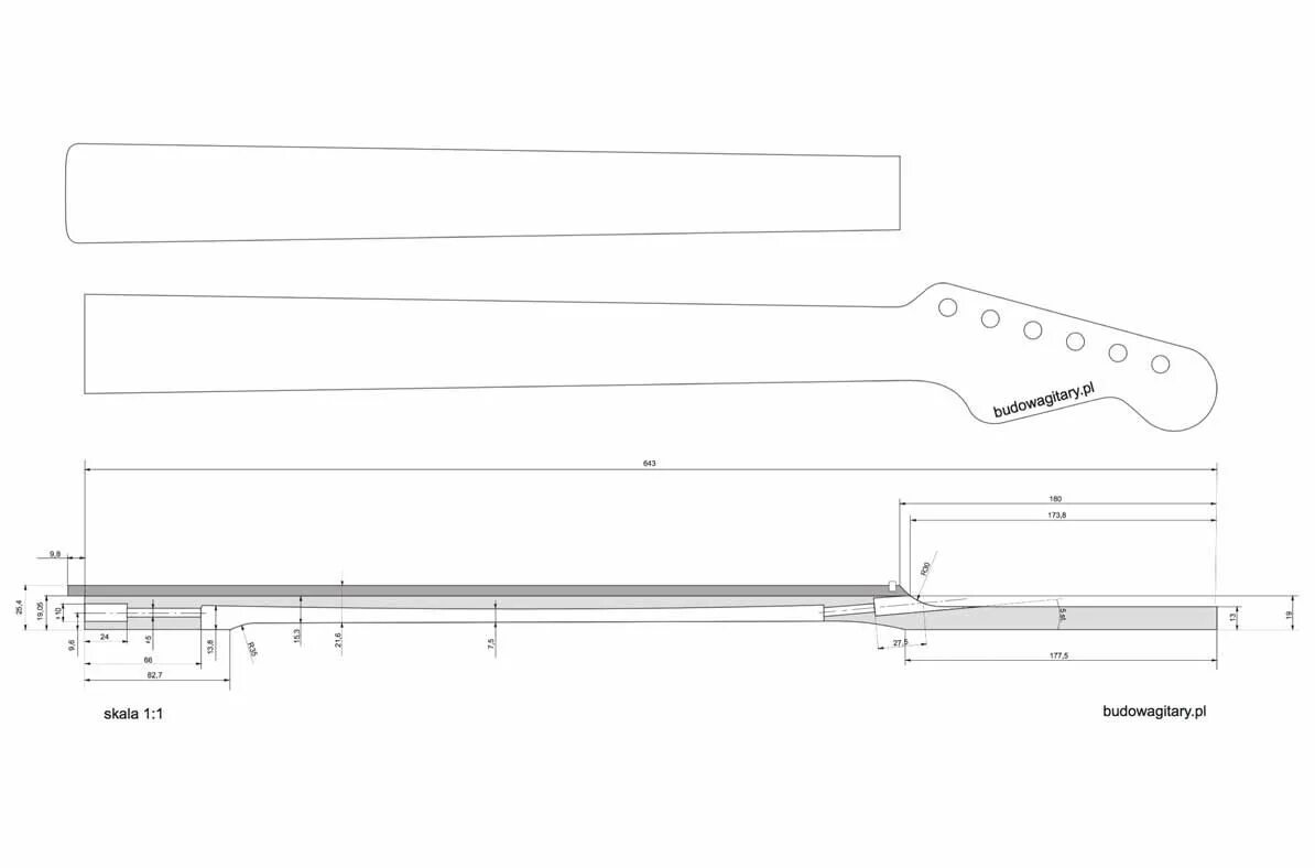 Ширина грифа электрогитары Fender Stratocaster. Fender Stratocaster гриф чертеж. Гриф Telecaster чертеж. Чертеж гитары Fender Telecaster. Толщина электрогитары