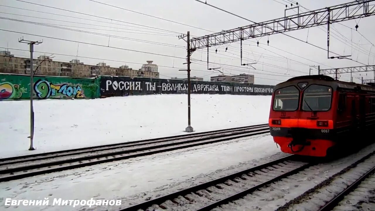 Электричка голутвин фруктовая. Пригородные поезда эд4м. Эд4м РЭКС Голутвин. Эд4м 0113.