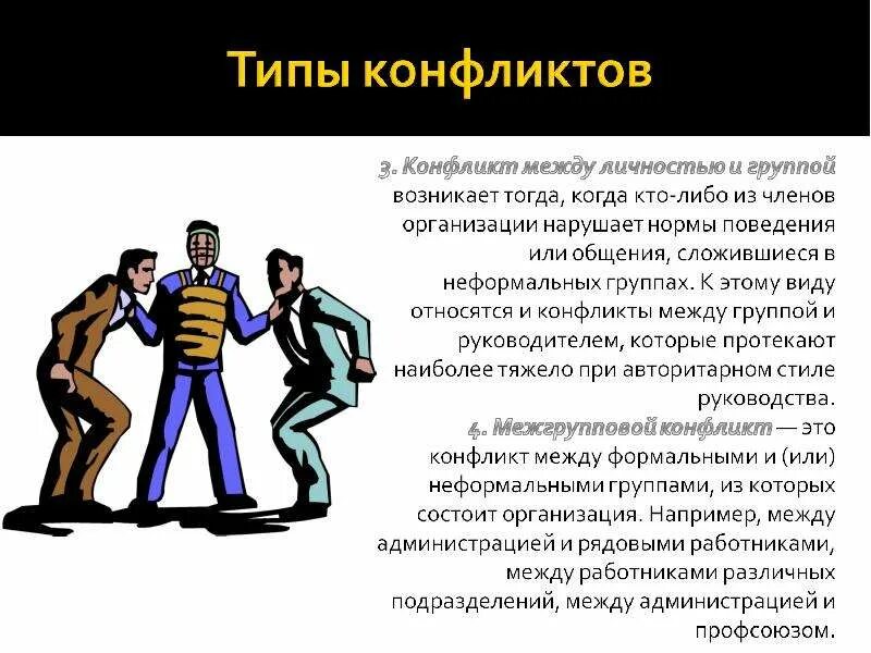 Сущность конфликта между личностью и группой. Конфликт между личностью и группой причины возникновения. Конфликт между личностью и группой пример. Конфликт личность группа межгрупповые конфликты