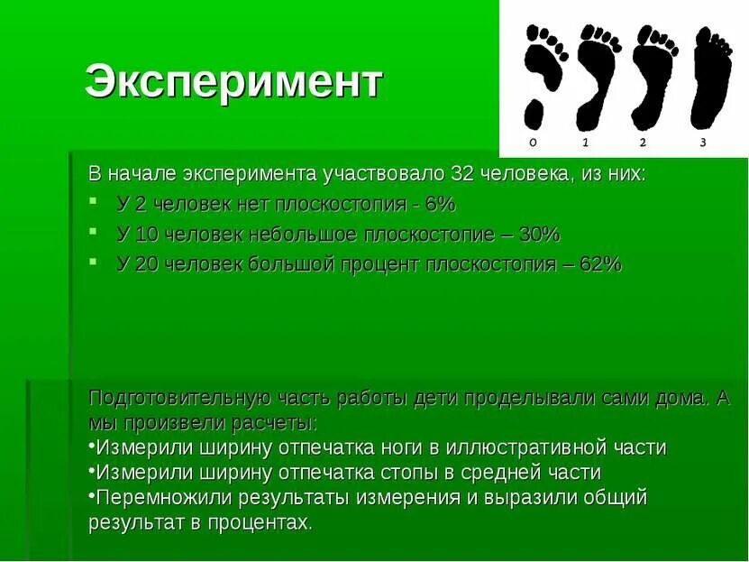 В начале эксперимента