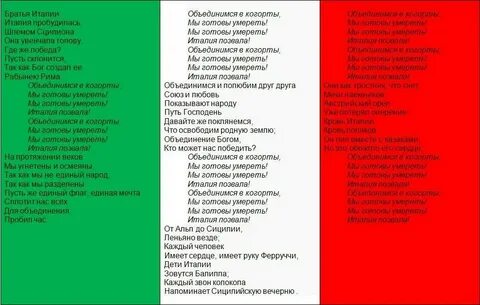 Текст на итальянском с переводом
