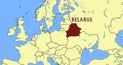 Где расположена беларусь
