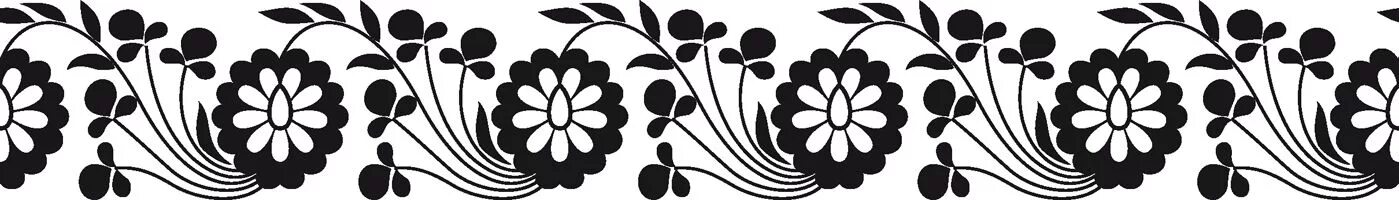 Https border. Flower motif border. Mughal Flower Black and White. Singal logo.