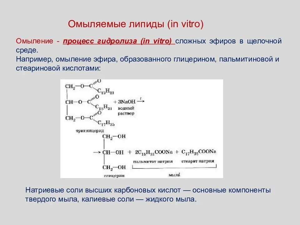 Омыление сложных эфиров. Омыление жирных кислот. Щелочной гидролиз сложных эфиров. Механизм омыления сложных эфиров. Щелочной гидролиз глюкозы