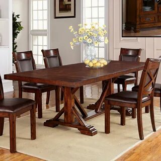 As a table