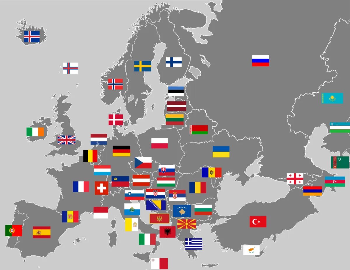 Eu что за страна. Флаги стран Европы. Карта Европы с флагами стран. Карта Европы с флагами на территории государств. Флаги европейских государств.