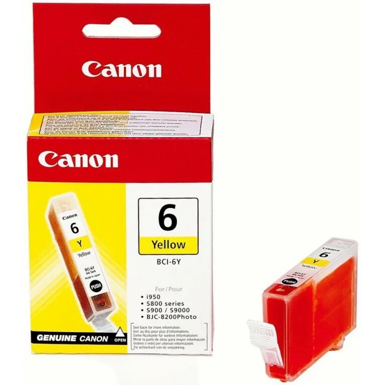 Canon BCI-6y Yellow. Canon BCI-6y (4708a002). Canon BCI-6. Картридж струйный Canon BCI-6y. Желтые картриджи canon