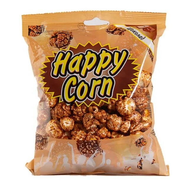 Happy corn. Попкорн 80гр. Воздушная кукуруза Happy Corn 80гр шоколад. Попкорн Happy Corn. Попкорн 80 грамм.