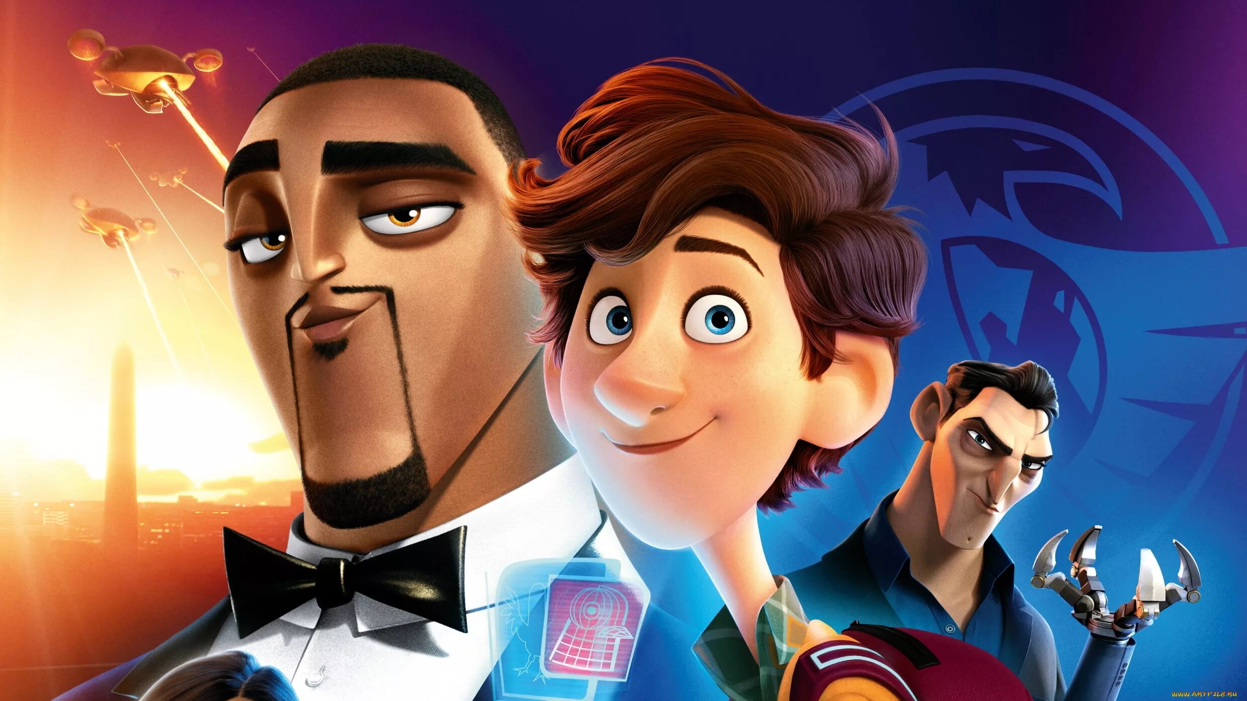 Камуфляж и шпионаж Spies in Disguise 2019.