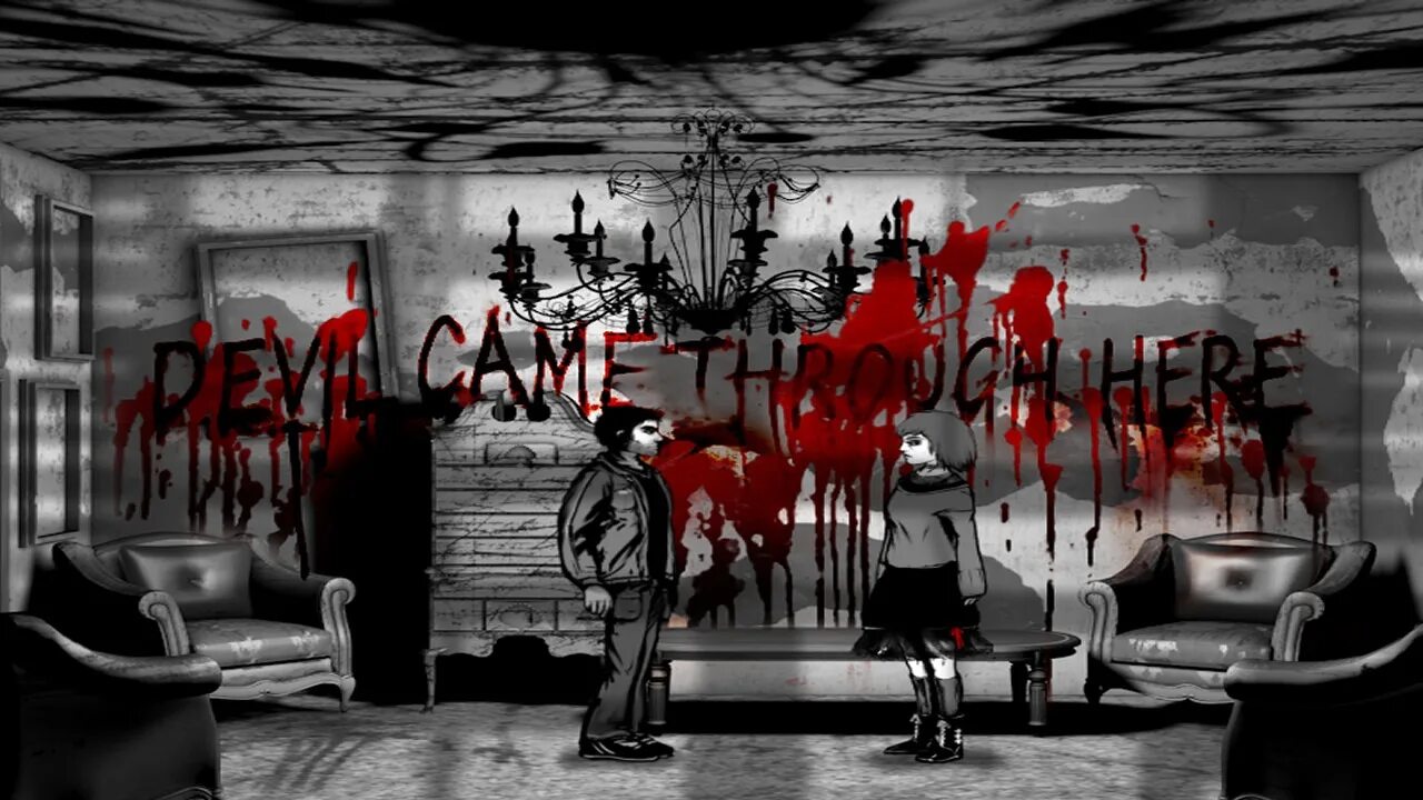 The cat lady и downfall арт. The cat lady игра. Devil came through here. Devil’s advent. Devil came through here.