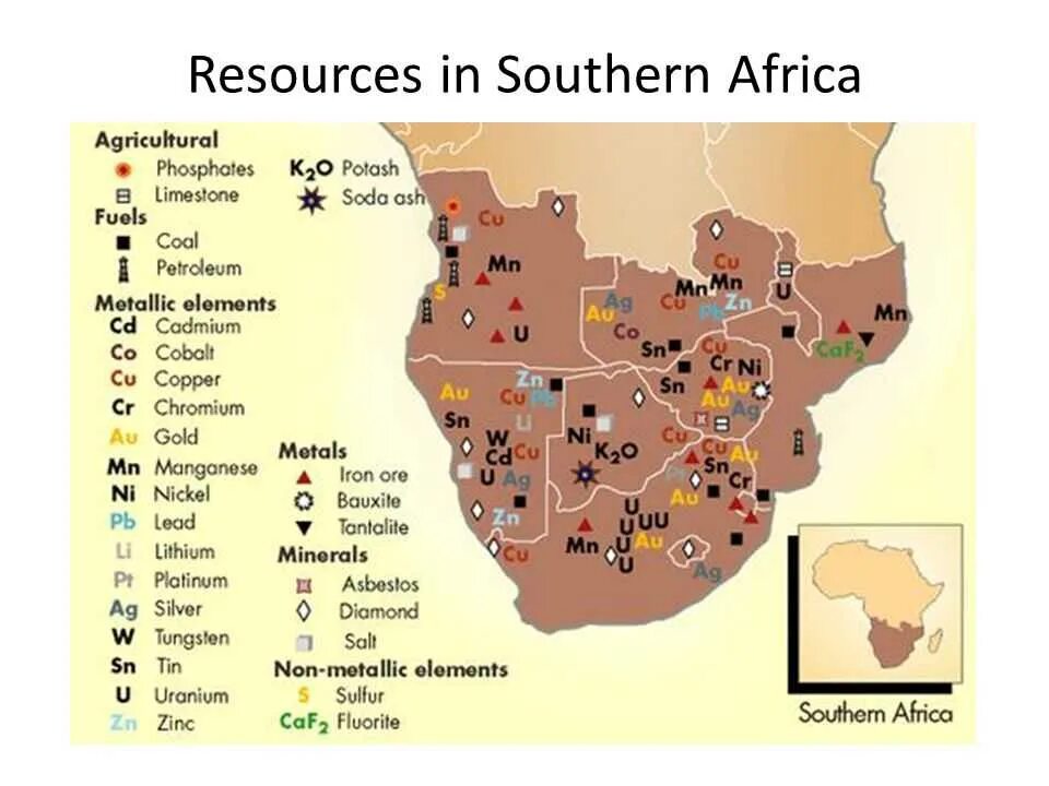 Какими богатыми ископаемыми богата африка. Карта полезных ископаемых Африки. Минеральные ресурсы ЮАР карта. Полезные ископаемые ЮАР карта. ЮАР природные ресурсы карта.