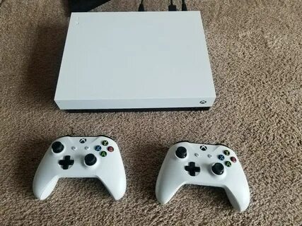 Xbox one x white