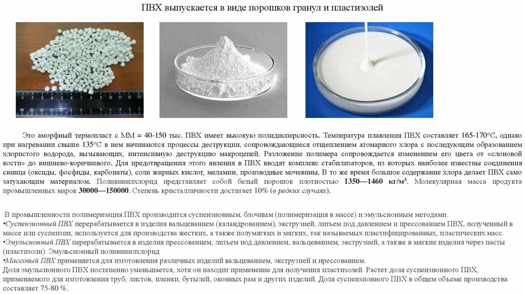 Вредны ли пвх. Суспензионный способ получения ПВХ. Суспензионный поливинилхлорид схема. Плотность пластмассы ПВХ. Поливинилхлорид химия формула.