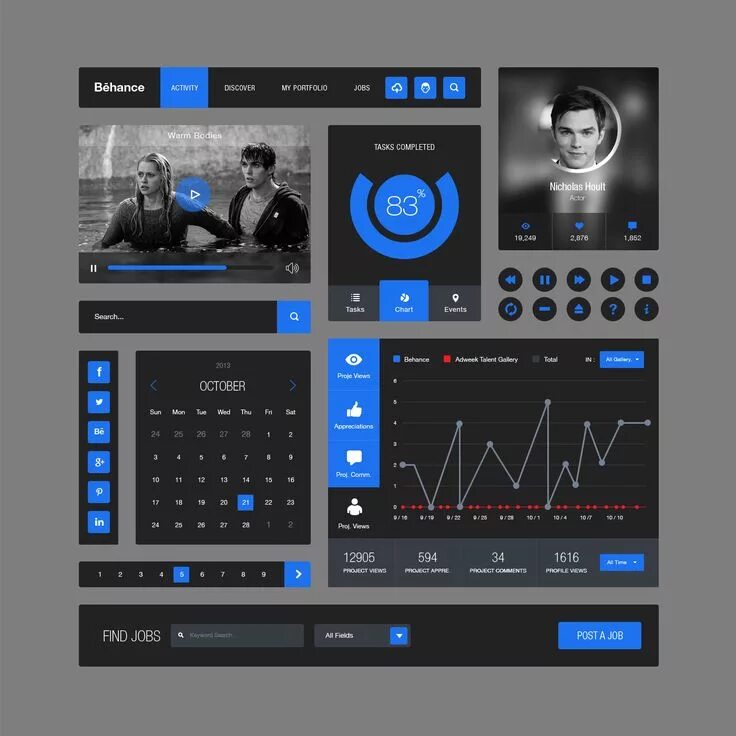 Дизайн современных программ Webdesign, Web design, Screendesign