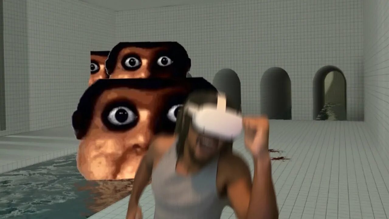 Gmod vr. Обунга Garry's Mod. Obunga Nextbot. Gmod Nextbot. Obunga Nextbot Gmod.