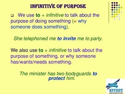 Purpose use