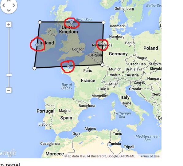 Disable map