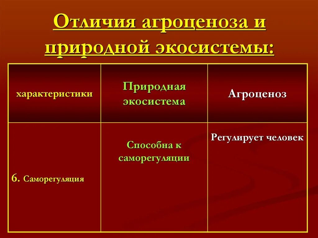 Сравнить природную экосистему и агроценоз выбирая. Отлицияагроциноза и природной экосистемы. саморегуляция в природной экосистеме. саморегуляция биогеоценоза и агроценоза. видовое разнообразие природной экосистемы и агроценоза.