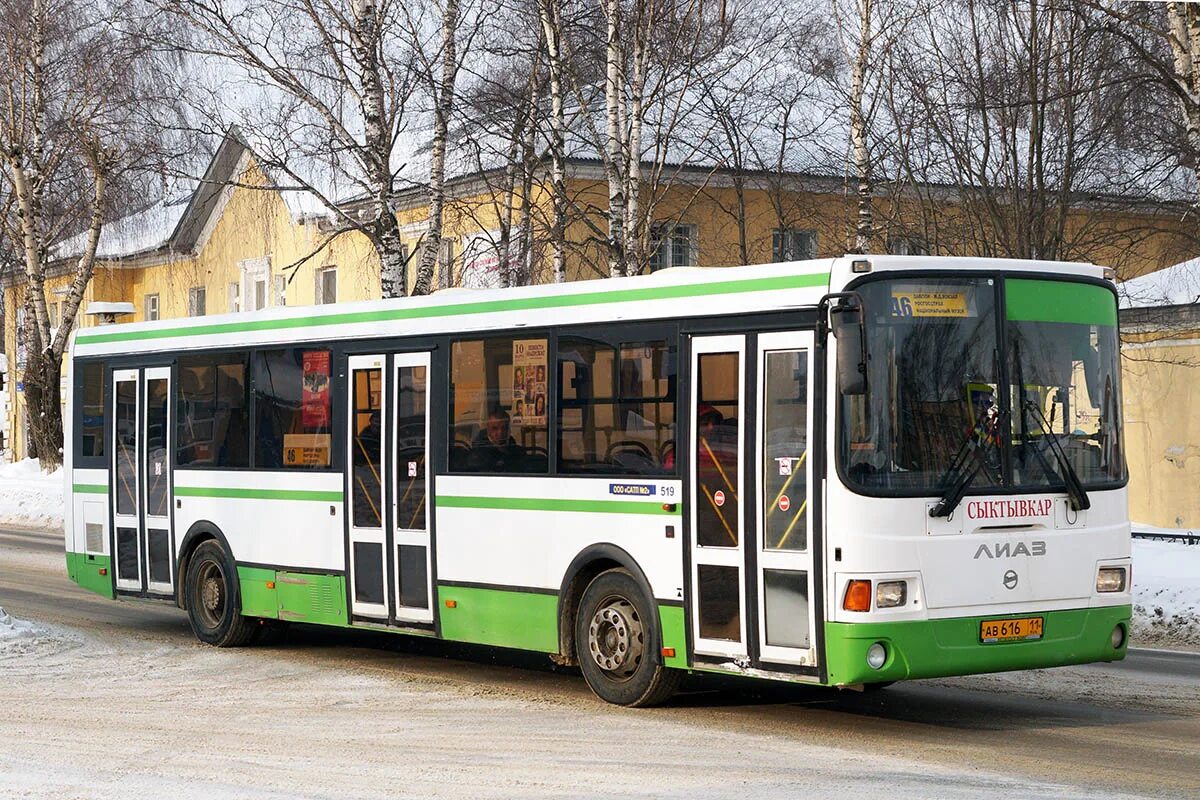 519 автобус маршрут. ЛИАЗ 5256.54. ЛИАЗ Коми. Сыктывкар ЛИАЗ 19. 519 Автобус.