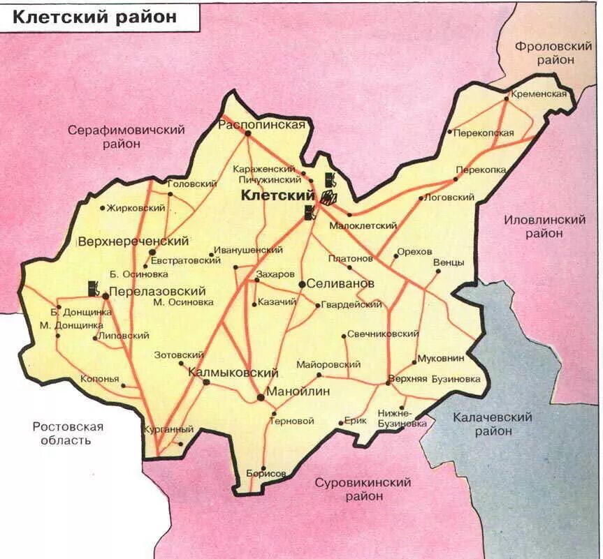 Клетский район Волгоградской области на карте. Карта Клетский Клетский район Волгоградской области. Карта Клетского района Волгоградской области с населенными пунктами. Карта Клетского района Волгоградской области подробная.