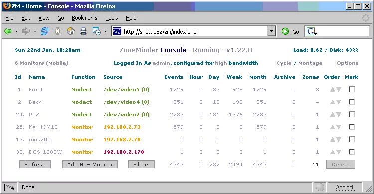 Zoneminder. Zoneminder Интерфейс. Zoneminder видеорегистратор. Zoneminder viewer настройка. Main console