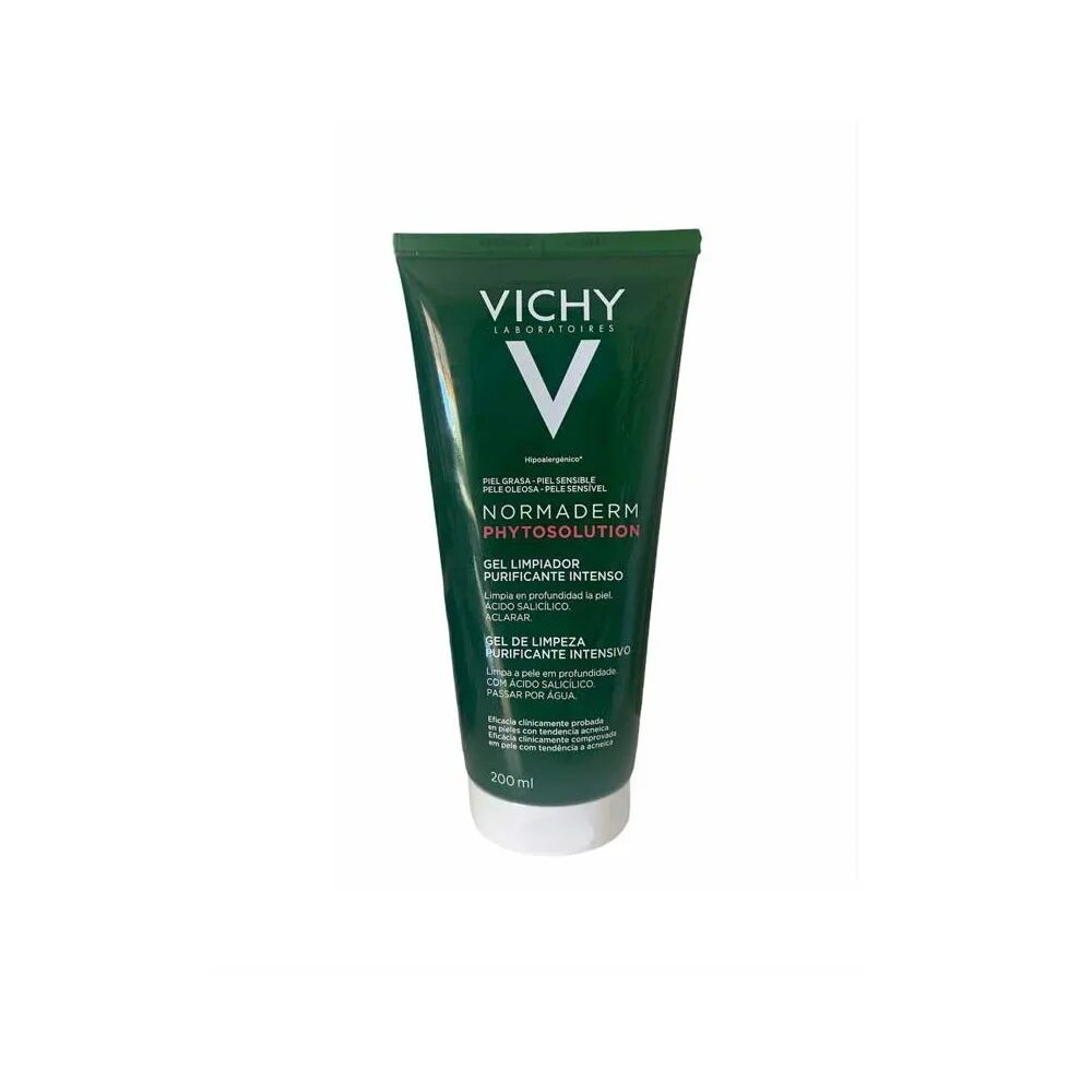 Vichy Нормадерм phytosolution. Vichy Normaderm гель для умывания. Vichy Normaderm phytosolution Gel. Vichy Normaderm 200 ml. Intensive purifying gel