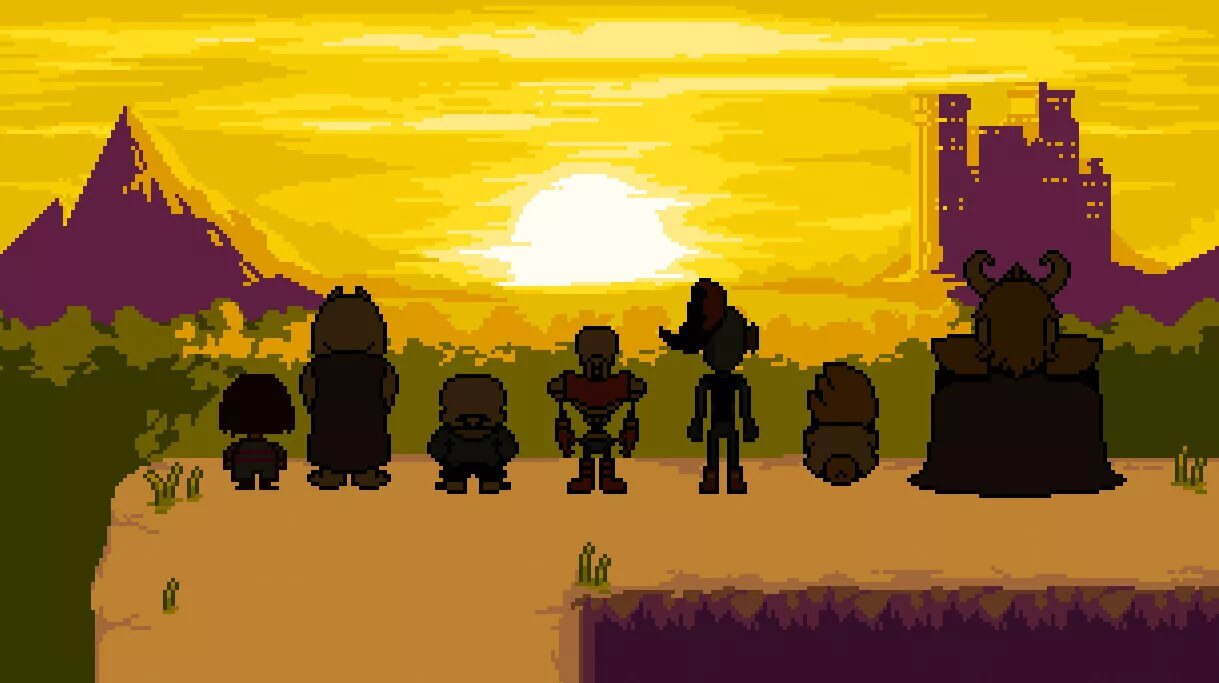 Путь пикселя. Концовка пацифиста в undertale. гора эббот андертейл. андертейл путь пацифиста. конец геноцид-пацифист undertale.