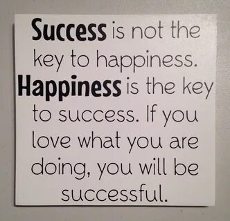 The key is happy