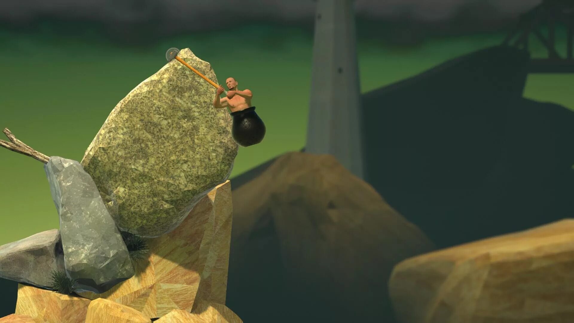 Getting over it with Bennett Foddy. Игра getting over it with Bennett Foddy. Геттин over it. Get over it игра.