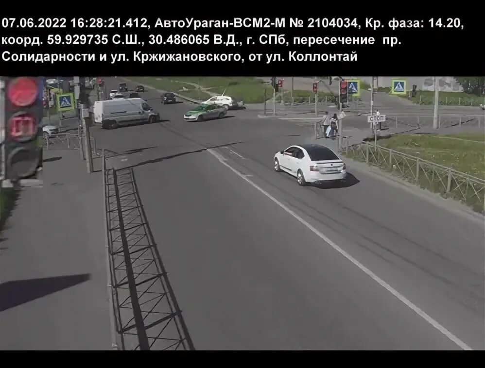 Штрафы на камеру за проезд перекрестков