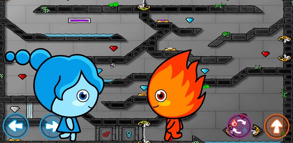 Игра Fireboy&Watergirl. Огонь и вода игра. Огонь и лед игра. Игра про огонь и вода