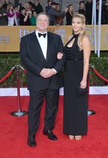 John Goodman and Molly Evangeline Goodman pose at the 19th Annual Screen Ac...
