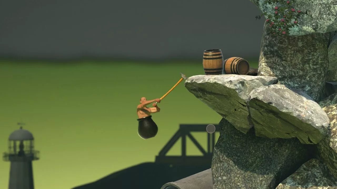 Getting over it with bennett foddy. Клон getting over it with bennett foddy. getting over it создатель. getting over it пасхалка. концовка игры getting over it.