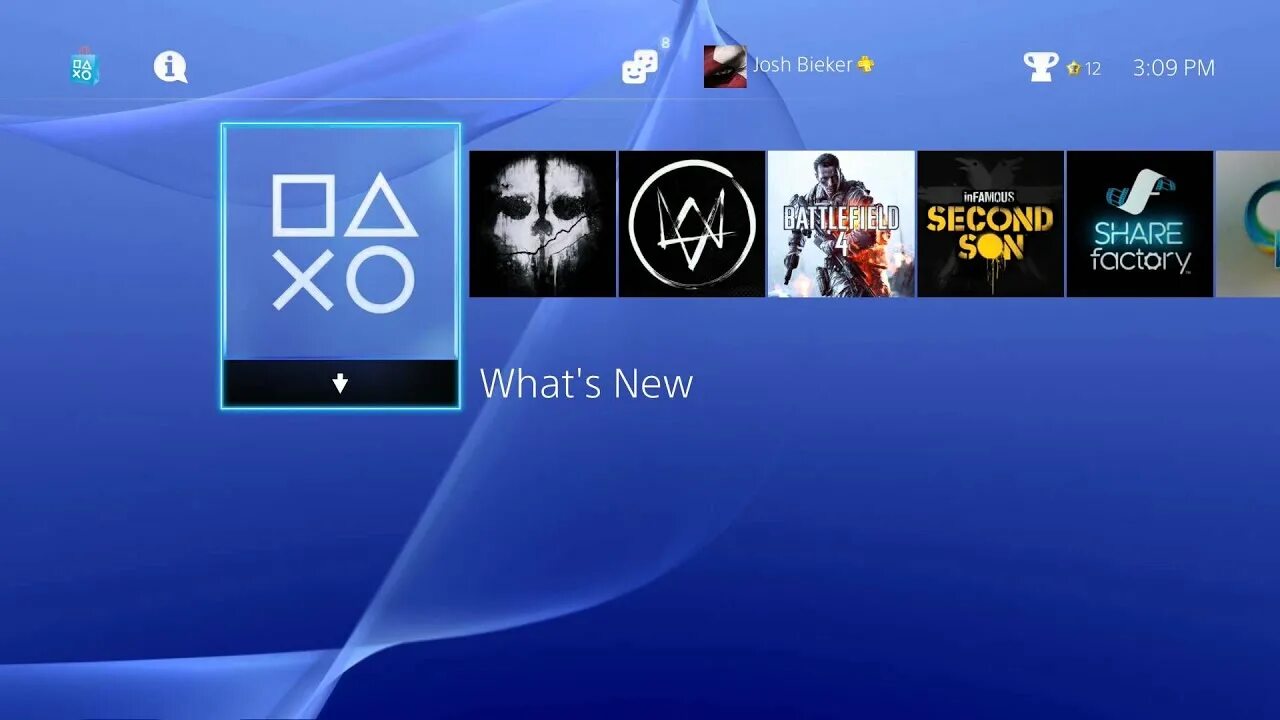 Playstation com файл. PLAYSTATION 4 menu. Меню ps4. Интерфейс плейстейшен 4. Меню сони плейстейшен 4.