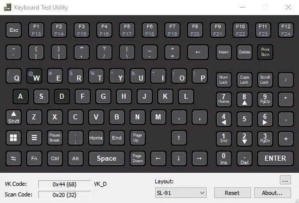 Тест клавиатуры. Клавиатура для тестовых. Софт для клавиатуры. Keyboard Test утилита.