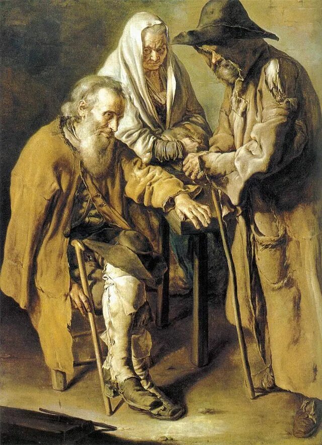 Как называл старый януш компанию нищих. Джакомо черути. «трое нищих», 1736 г.. черути джакомо (giacomo ceruti, 1698-1767). джакомо черути художник. нищие в живописи.