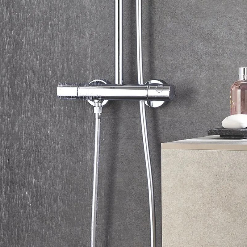 Душевая стойка Grohe Euphoria XXL System 210 27964000. Душевая система Grohe 27964000 Euphoria XXL System. Душевая система Grohe 27296001 Euphoria 180 с термостатическим смесителем, хром. Душевая система Grohe Euphoria System 27475001 с термостатом хром.