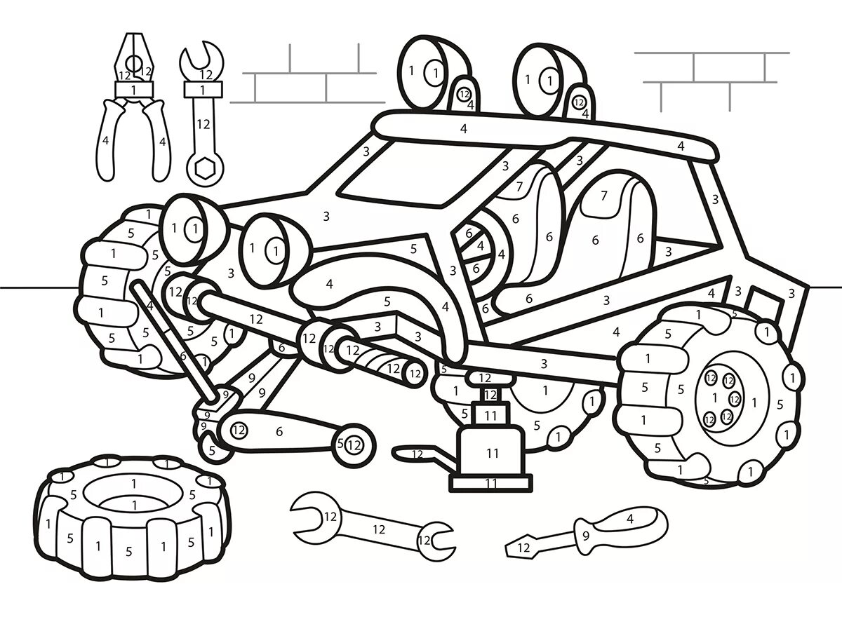 Машинка номер 5. Раскраска по номерам машинки. Раскраска для мальчиков. Машинки раскраски для мальчиков. Машинки раскраска для детей 8 лет.