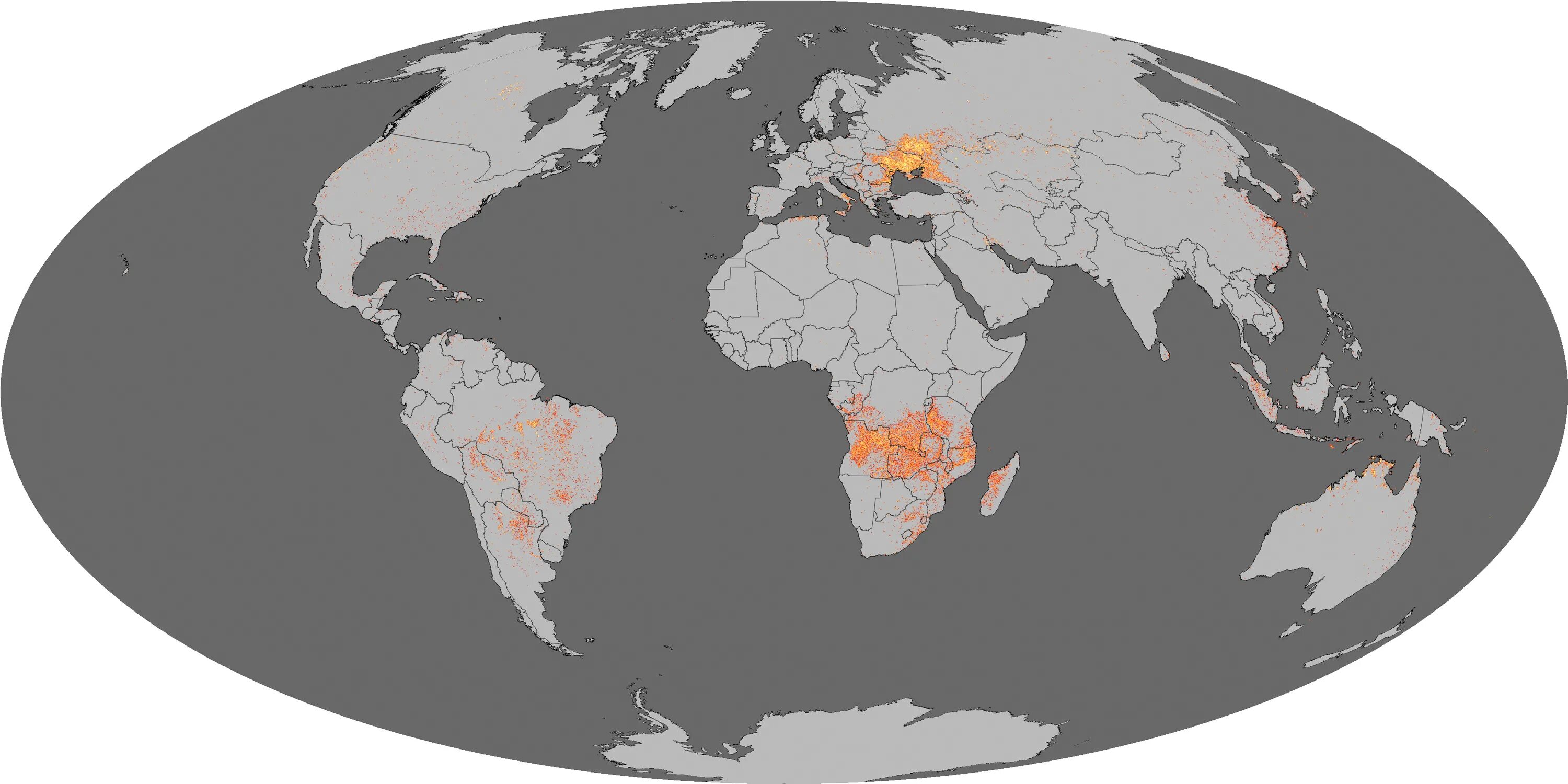 Global fire. Global conflagration. nasa visible earth map. global cultural map 2010-214. divine fire global ministries nekede old road logo.