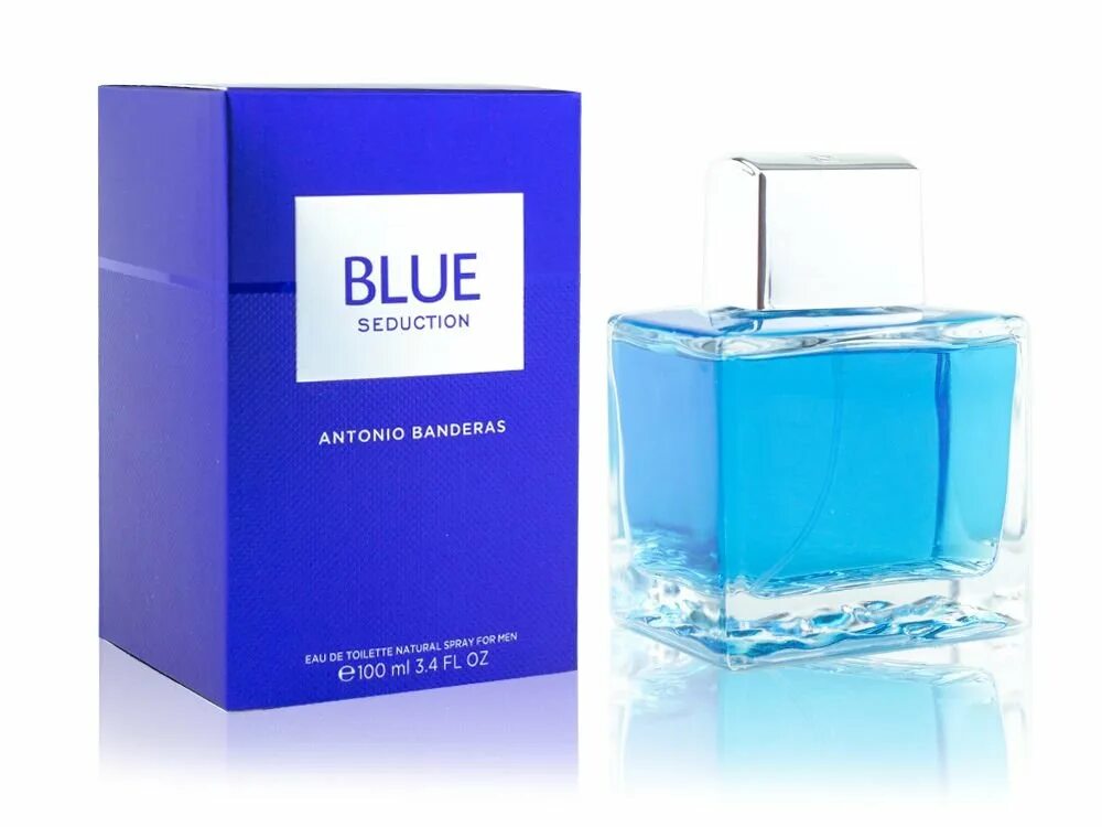 Antonio banderas blue мужские. Парфюм Antonio Banderas Blue Seduction 100 мл. Блу Антонио Бандерас духи мужские. Аромата Blue Seduction (Antonio Banderas). Antonio Banderas Blue Seduction for men 100ml.