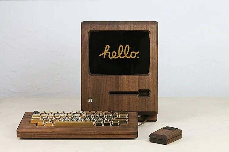 Фотофакт: мастер собрал деревянный Macintosh с современной начинкой